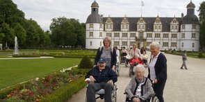 Ausflug in den Schlosspark von Paderborn - Schloss Neuhaus.