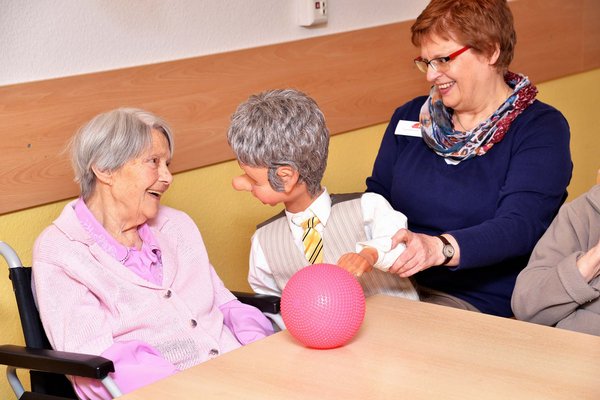 Besondere Aufmerksamkeit für Menschen mit Demenz.