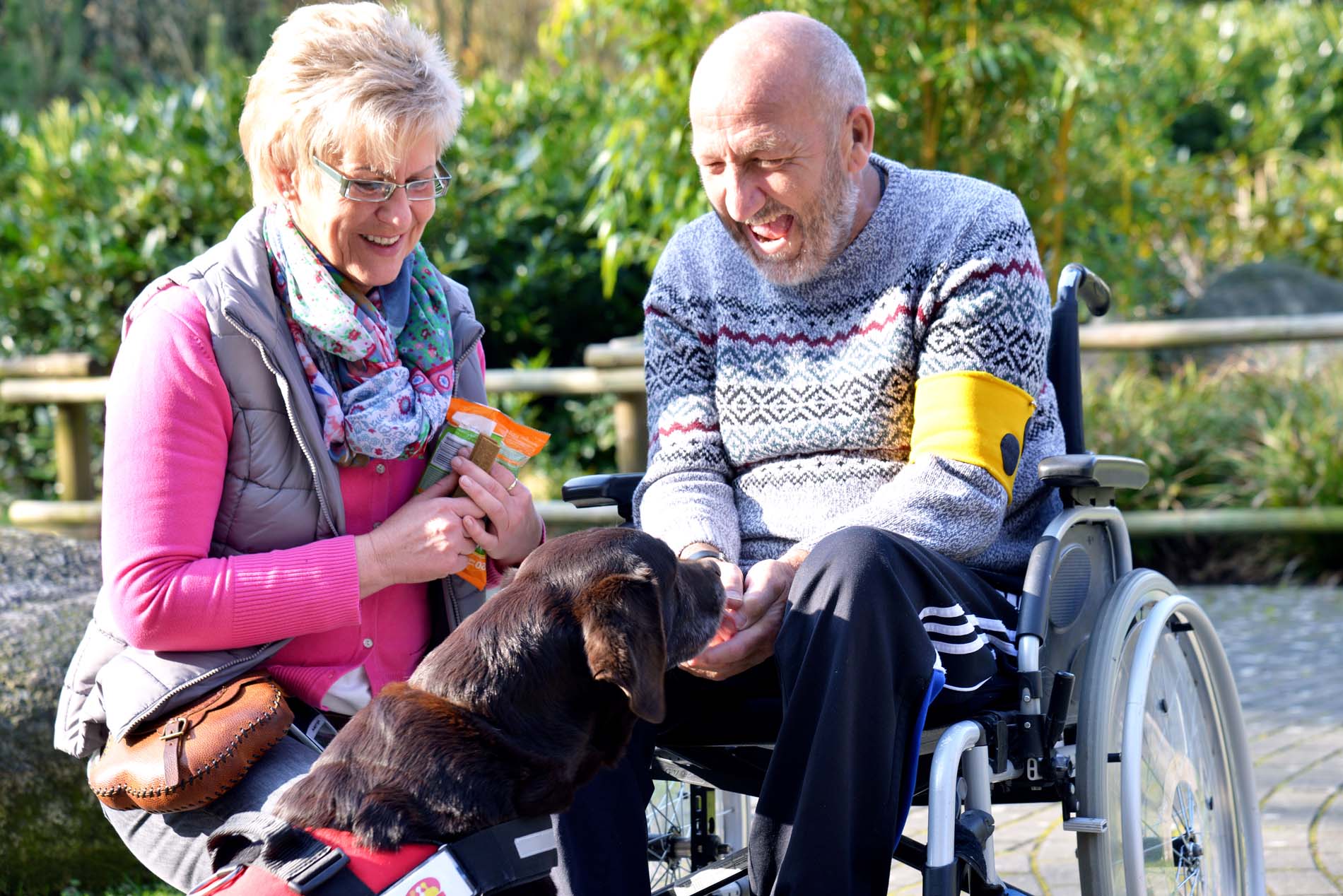 Hundebesuchsdienst im Seniorencentrum St. Bruno